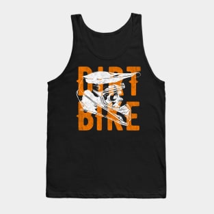 Skull - dirt bike Tank Top